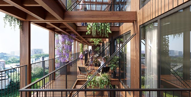 Foto 5: Amsterdam - Rijnlandlaan - Foto 5