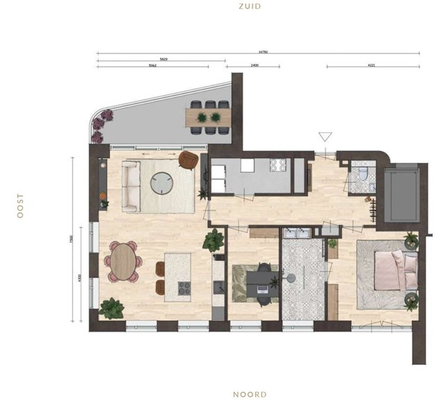 Foto 3: Middelburg - Atalantalaan - Foto 3