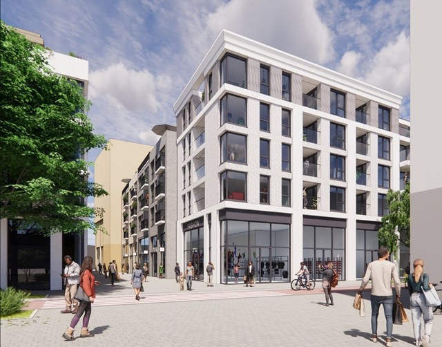 Foto 2: Veenendaal - Tuinstraat - Foto 2