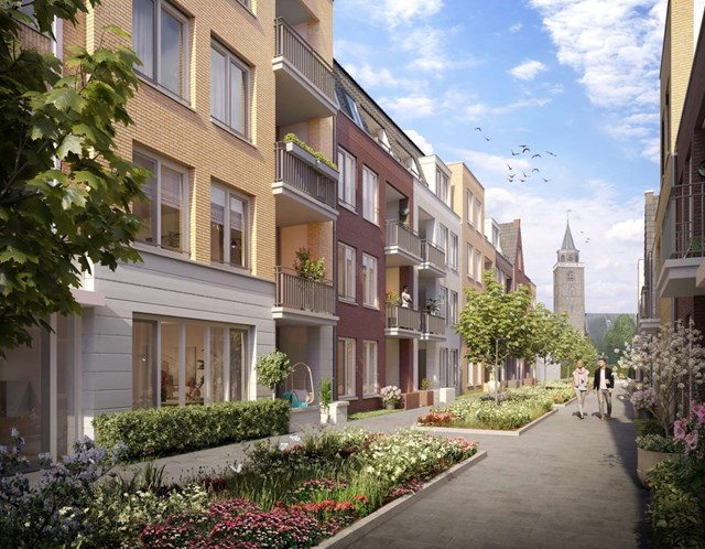 Foto 1: Rijnsburg - E E van der Laanstraat - Foto 1