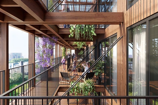 Foto 6: Amsterdam - Rijnlandlaan - Foto 6