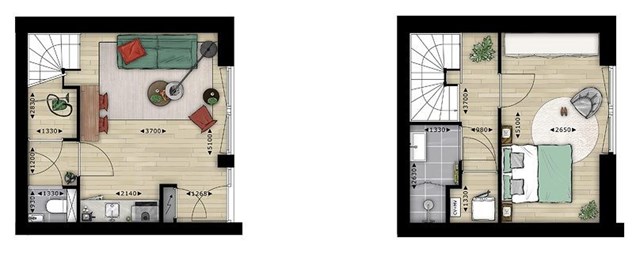 Foto 2: Tilburg - Lariksplaats - Foto 2