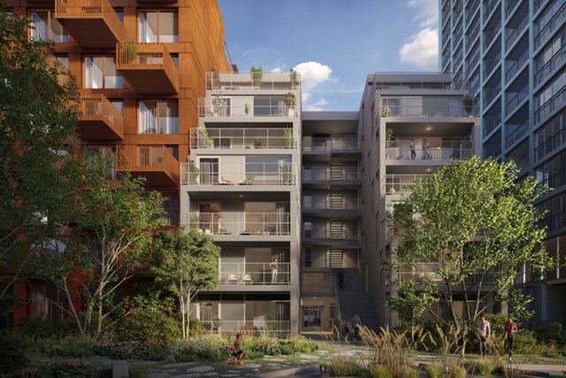 Foto 1: Amsterdam - Willem Parelstraat - Foto 1