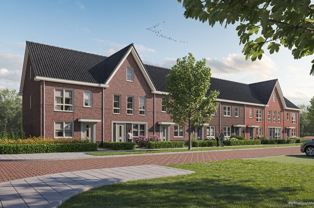 Foto 1: Nieuwe-Tonge - Burgemeester van Hofwegenstraat - Foto 1