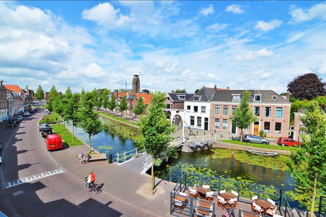 Foto 3: Weesp - Kromme Elleboogsteeg - Foto 3