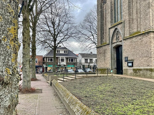 Foto 1: Dalfsen - Kerkplein - Foto 1