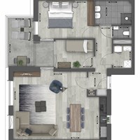 Hoorn (NH), Blauwe Berg, 3-kamer appartement - foto 5