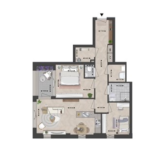 Eindhoven, Torenallee, 3-kamer appartement - foto 2