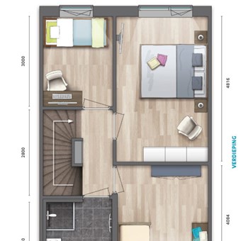 Tilburg, Hakendoverstraat, eengezinswoning - foto 3