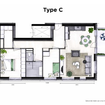 Tilburg, Havendijk, 3-kamer appartement - foto 2