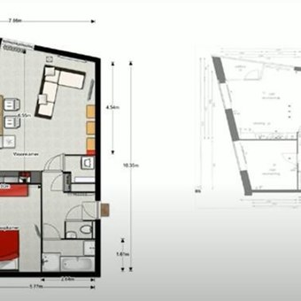 Rotterdam, Wijnbrugstraat, 2-kamer appartement - foto 2