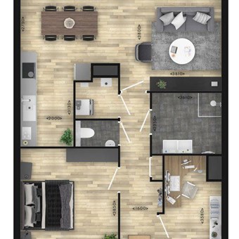 Dalfsen, Koninginnenplein, 3-kamer appartement - foto 2