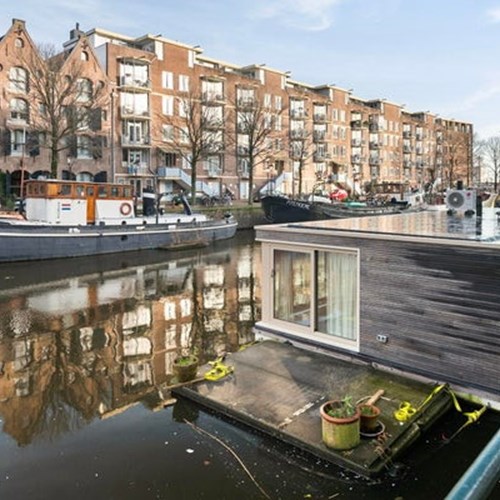 Amsterdam, Zoutkeetsgracht, woonboot - foto 1